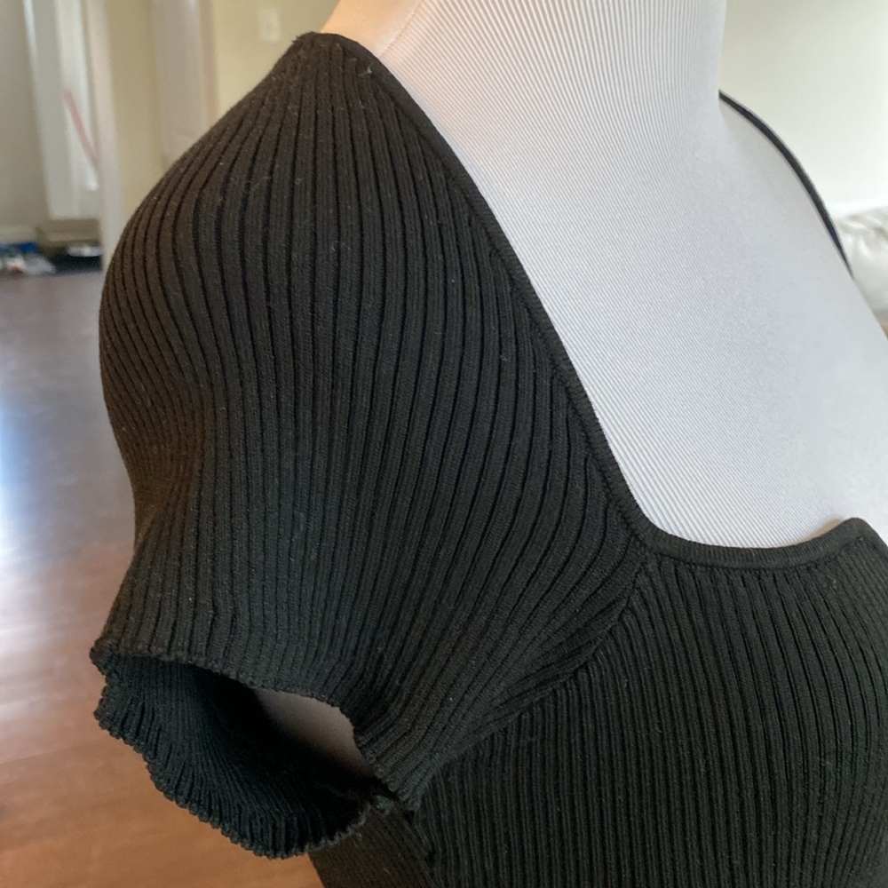 H&M Rib Knit Crop Top(7) - Picture 5 of 7